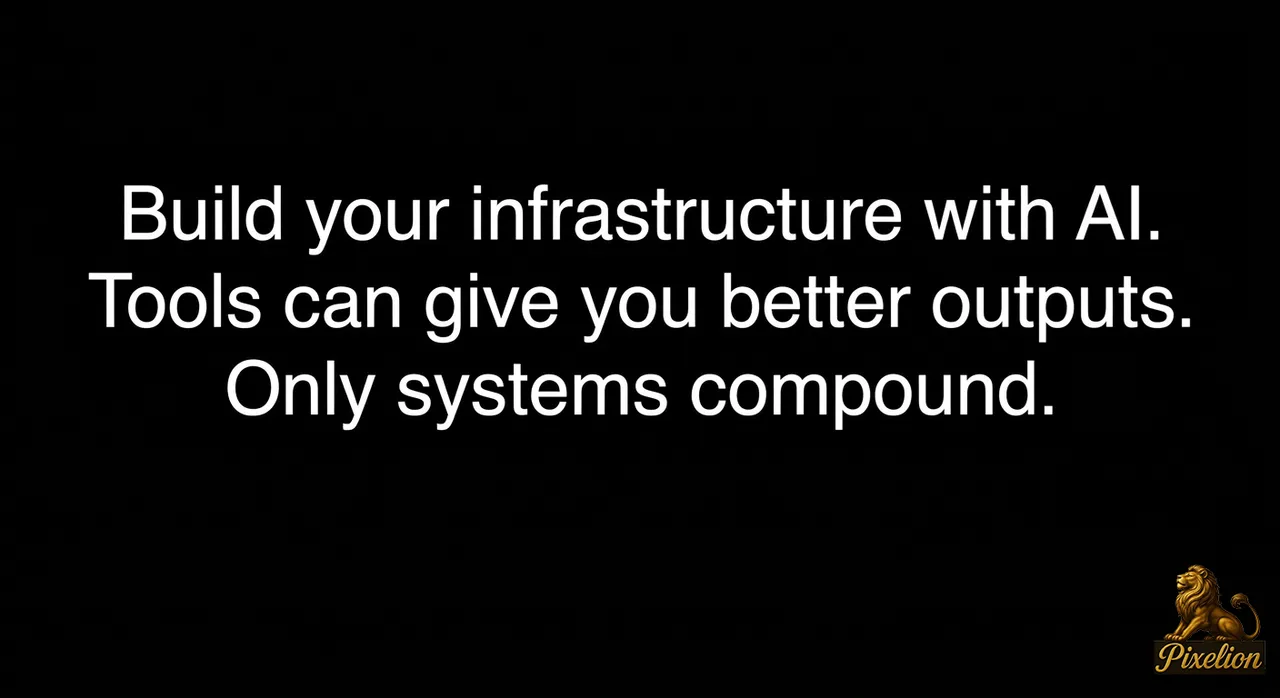 Stop Using AI as a Tool. Build a System.