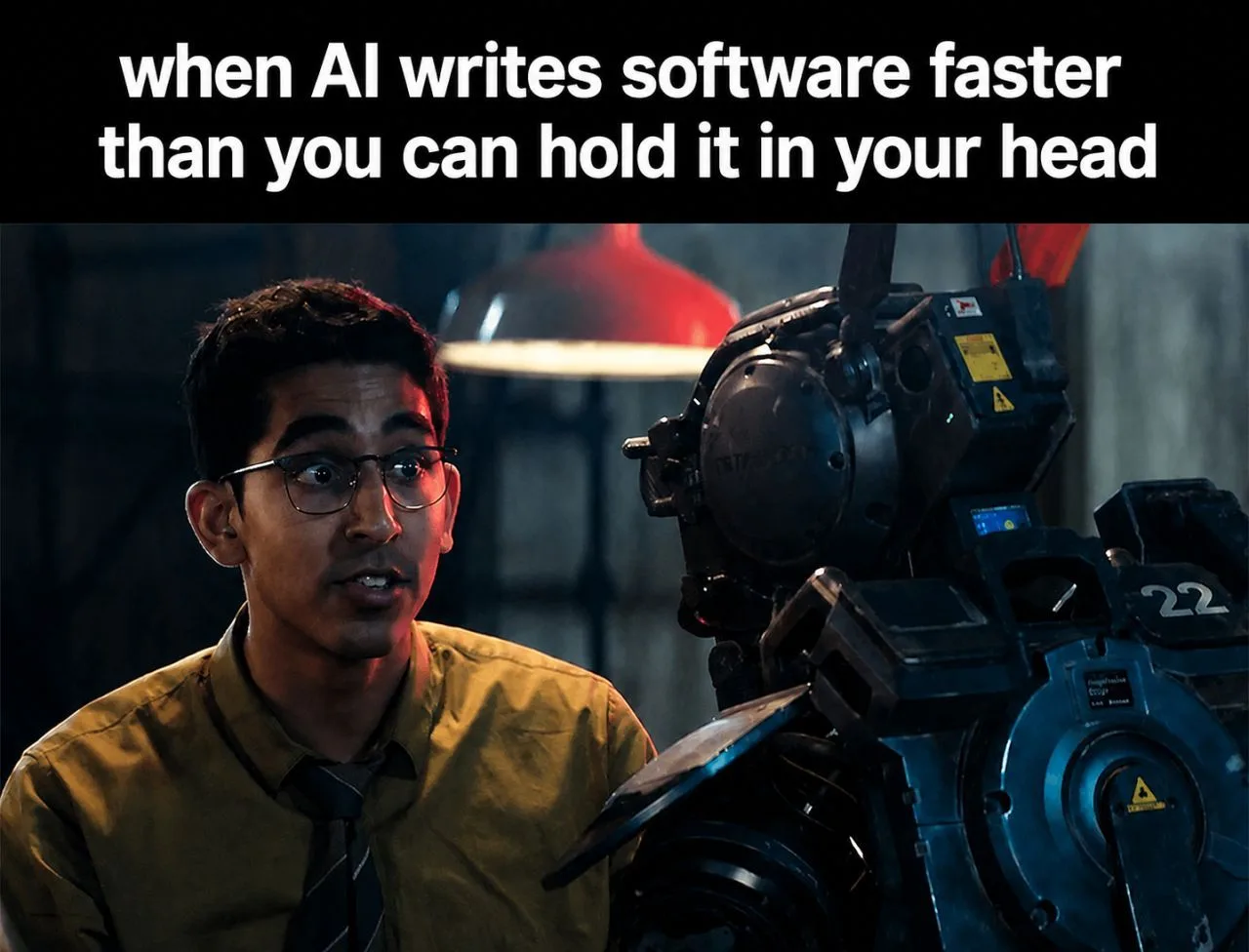 When AI Writes Software Faster Than You Can Hold It in Your Head